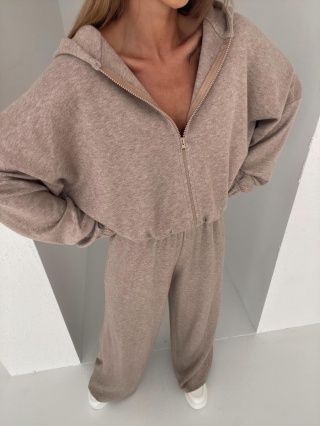 Komplet sweterkowy MILO Mocca