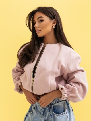 Kurtka bomberka DAISY róż